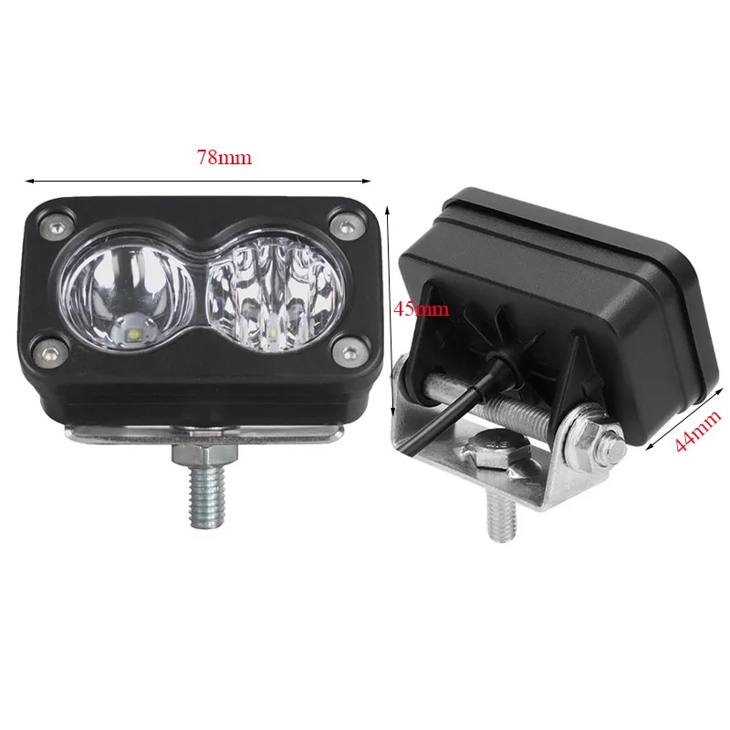 2pcs LED Pods Offroad Cube Pod Driving Auxiliary Fog Work Light for 4x4 Truck ATV UTV 3 Inch A Pillar Ditch Lights Amber 12V 24V