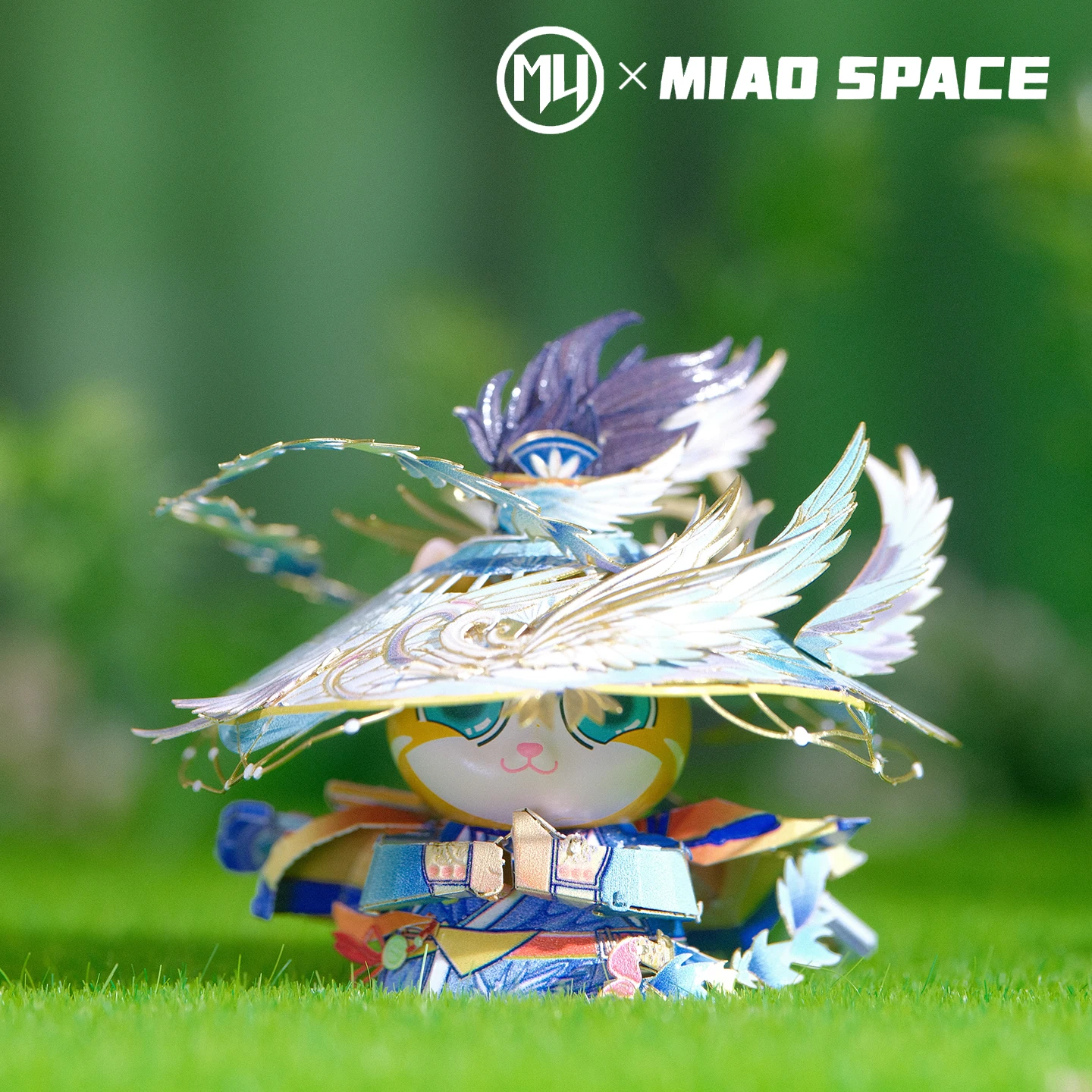 MU Miao Daxia 3D metalen puzzel, doe-het-zelf puzzel speelgoed, bureaudecoratie, stressverlichtend, kleurrijk cadeau voor vriendin