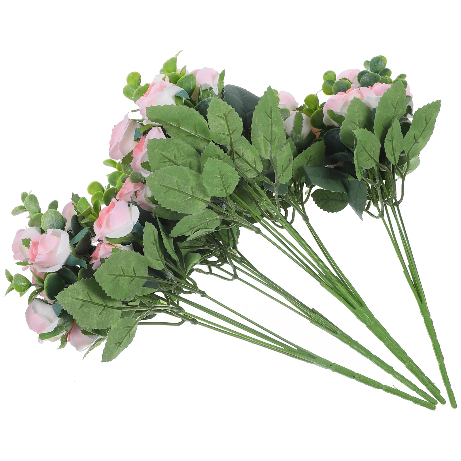 

5 Pcs Bouquet Waterproof Faux Home Garden Props Artificial Artificial Rose Rose Decor Outdoor Indoor