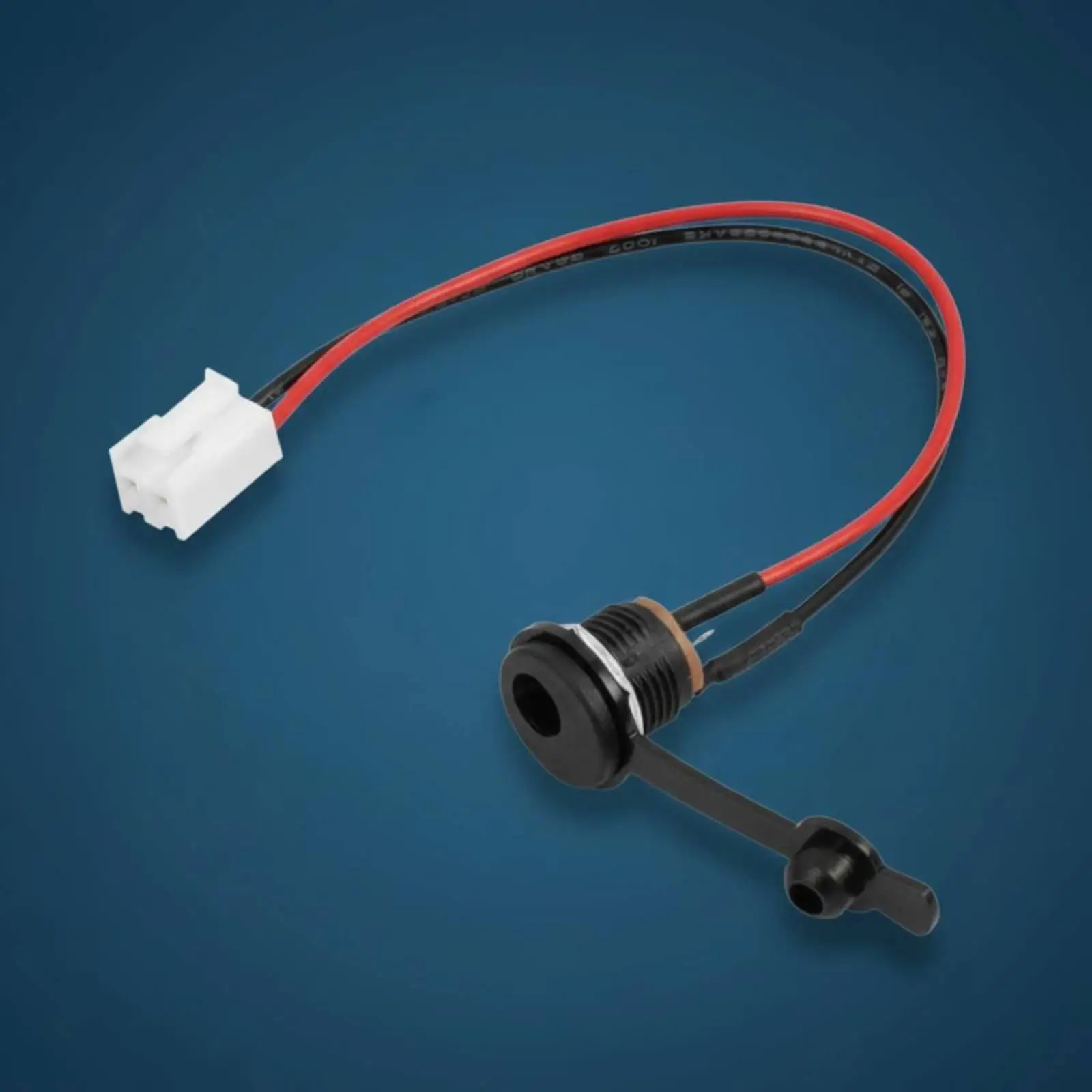Universal Round DC Charge Port Waterproof Socket Copper Terminal for E Scooter and Bike Garage Upgrades