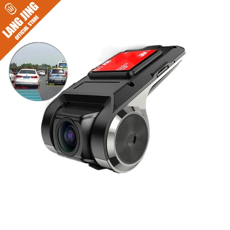 

Car DVR Dash Cam Full HD 1080P Dash Cam For DVD Android Player ADAS LDWS Navigation Unit Auto Audio Voice Alarm Video Recording