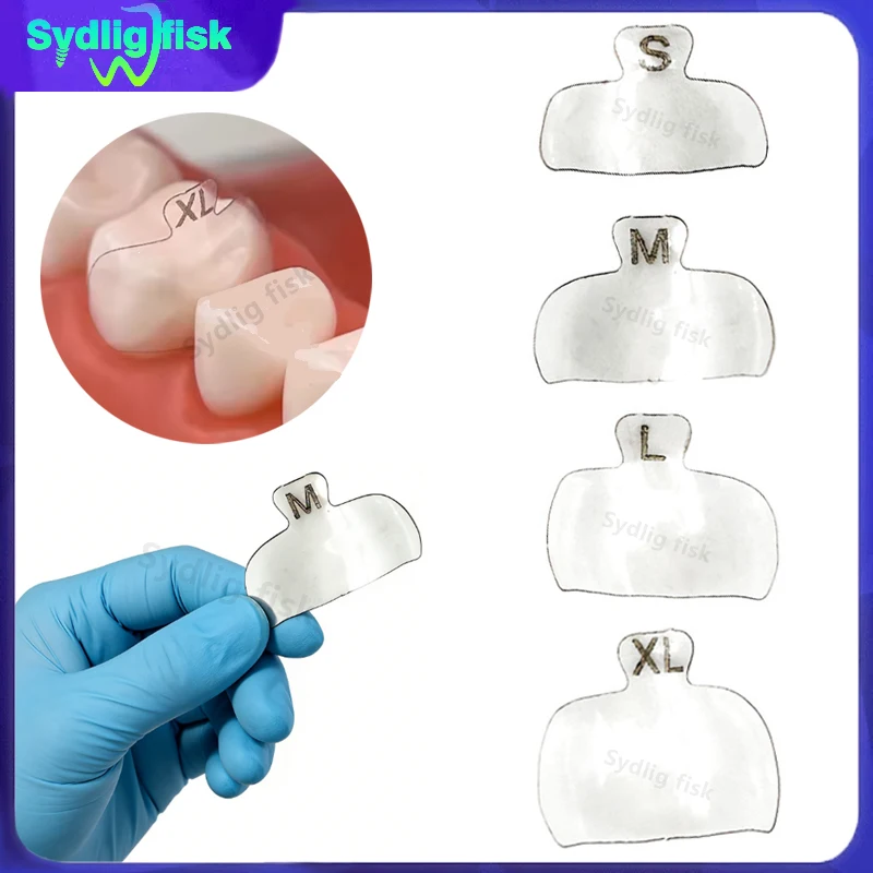 

Dental Clear Matrix Polyester Posterior Transparent Matrix Bands Sectional Contoured Matrice Molar Class II Restorative Material