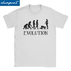 Femdom BDSM Evolution Fitted Scoop T-Shirts for Men Women Crazy 100% Cotton Tees O Neck Short Sleeve T Shirt 4XL 5XL Clothing