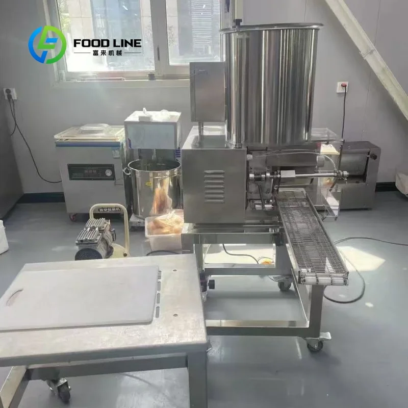 Popular Selling Automatic Beef Poultry Seafood Burger Patty Making and Forming Machine with the Best Price