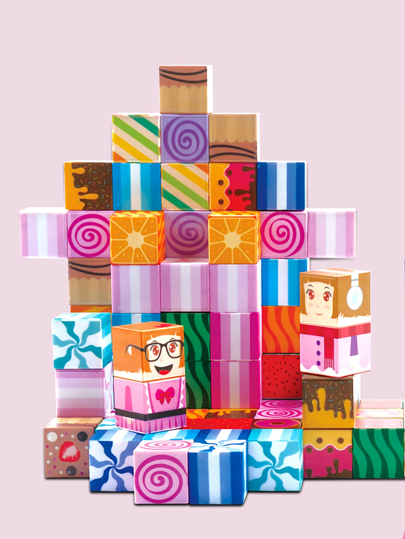 ของเล่นตัวต่อแม่เหล็ก, ของเล่นมอนเตสซอรี่, ลูกบาศก์แม่เหล็ก, ของเล่นแม่เหล็กเสริมพัฒนาการสำหรับการศึกษา STEM ระดับก่อนวัยเรียน