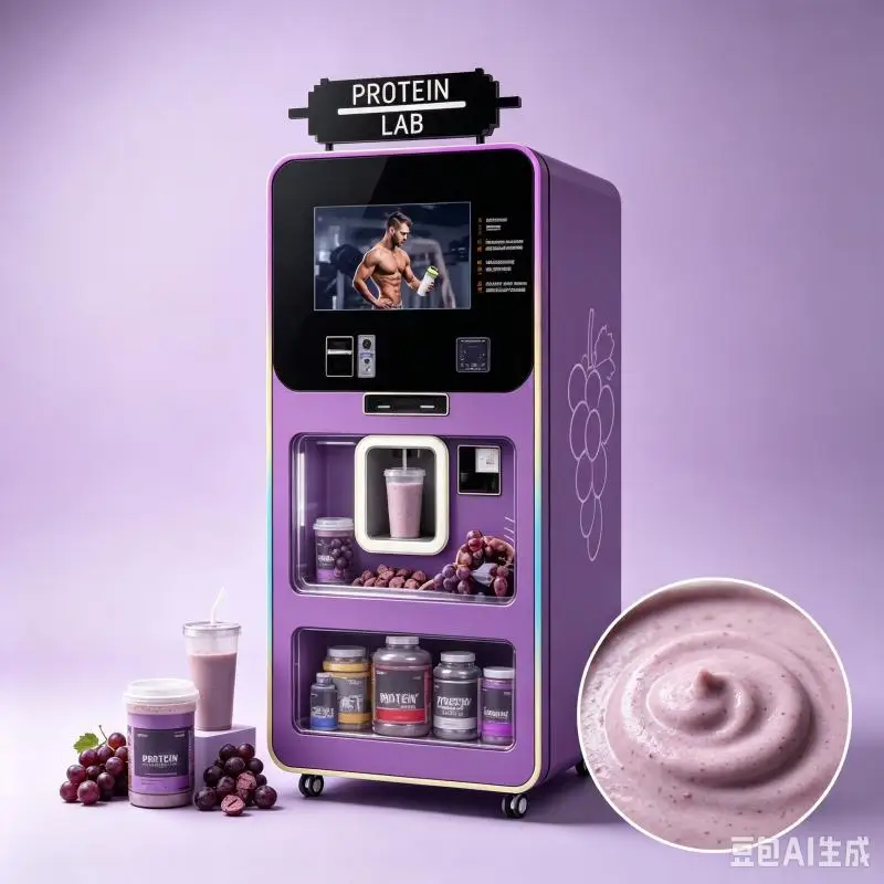 Customized Protein Shake Vending Machine Automatic Powder Dispensing Blender Nutrition Drink Maker Commercial Fitness Equipment