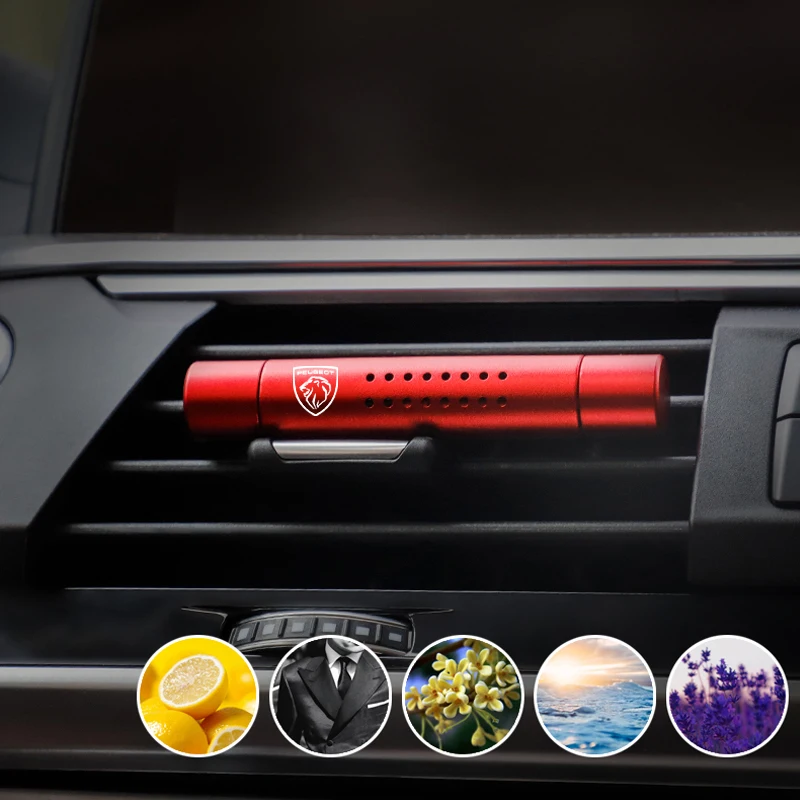 【セール中】プジョー206 307 308 3008 207 208 407 408 508 2008 5008 301 106用 車載 エアコン吹き出し口 香水クリップ フレグランス ディフューザー アクセサリー