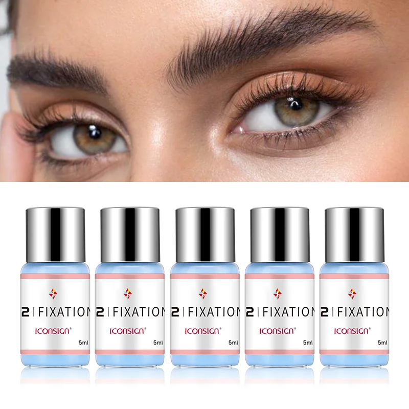 Wholesale 5 Bottles/Lot #1/2 Lash Lift Lotion Professional Eyelash Lifting Eyelash Perm Lotion Fixation Lotion Eye Makeup Tools