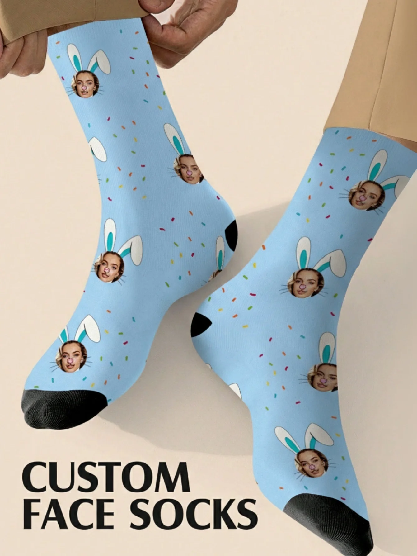 Custom Photo Sock C…