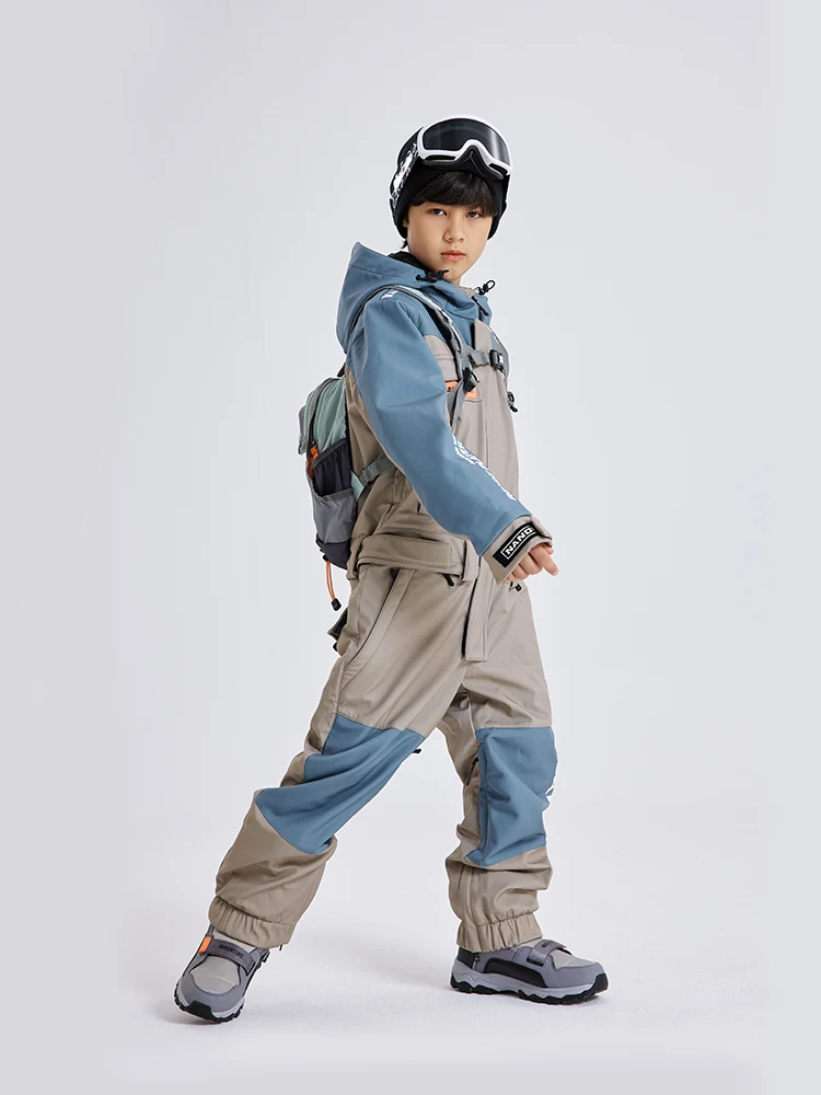 NANDN children's ski wear boys 2023 new professional girls ski windproof waterproof full set of snow wear