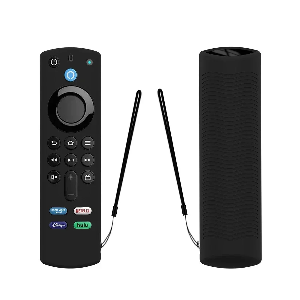 ทีวีรีโมทคอนโทรลฝาครอบป้องกันสําหรับ Fire TV Stick 4K 3rd Controller ใช้งานร่วมกับสําหรับ Alexa Voice REMOTE ป้องกันฝาครอบ