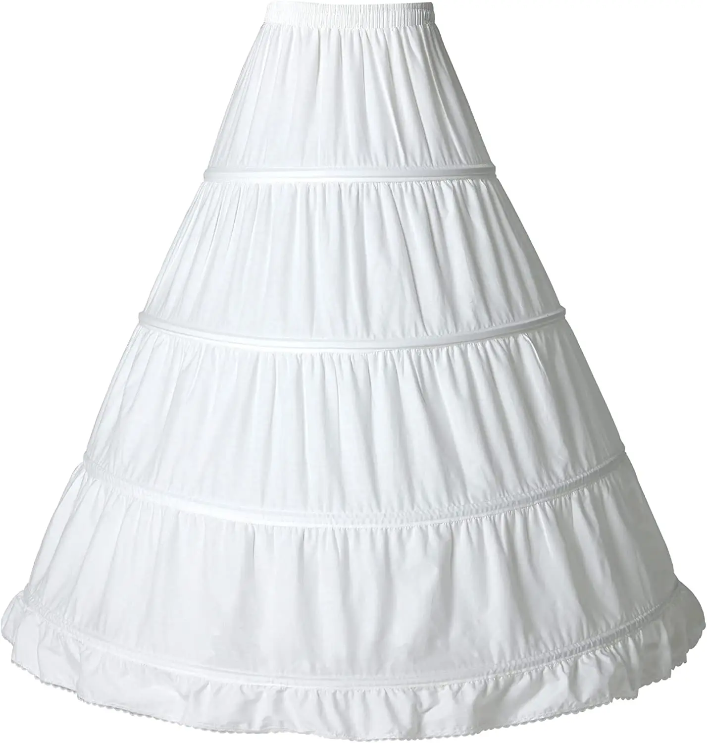 Hoop Petticoat สำหรับเจ้าสาว A-Line กระโปรง Crinoline Slip งานแต่งงานชุดไปงานเต้นรำชุด