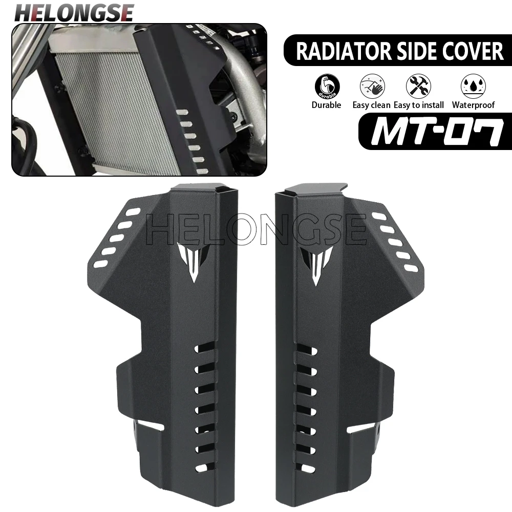For Yamaha MT-07 FZ07 MT 07 FZ-07 2013 2014 2015 2016 2017 MT07 Motorcycle Accessories Side Radiator Guard Cover Protector