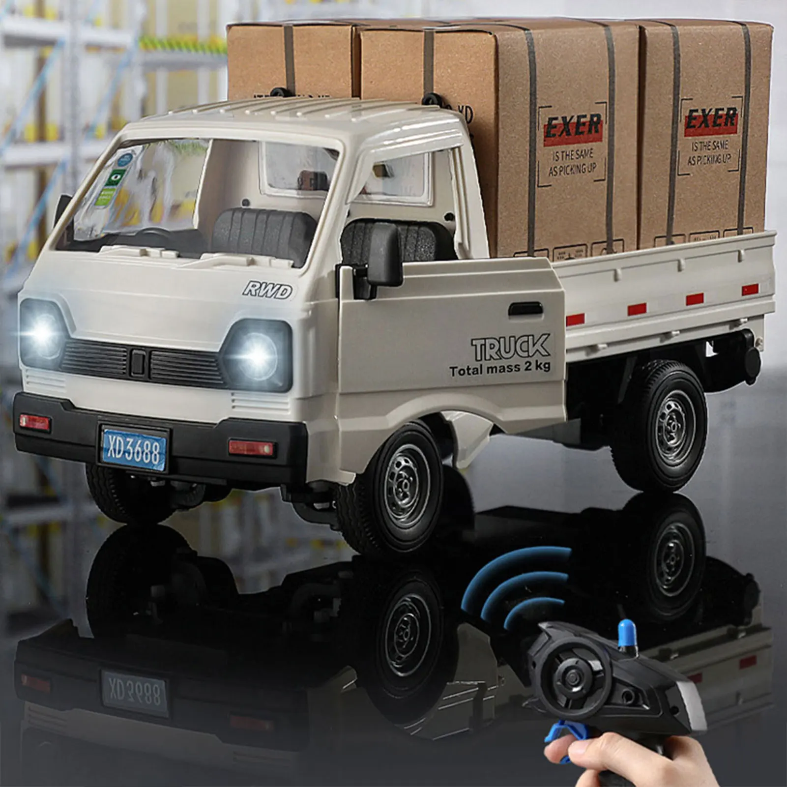 Remote Control Cargo-Truck Toy Wear-Resistance Car Model For Kids Children