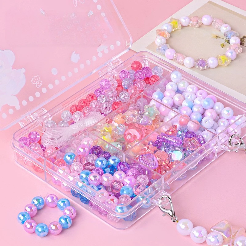6MM Polymer Clay Beads Set Rainbow Color Flat Chip Beads For Bracelet Necklce Making Beads Accessories Kit Women Girls Kids  DIY