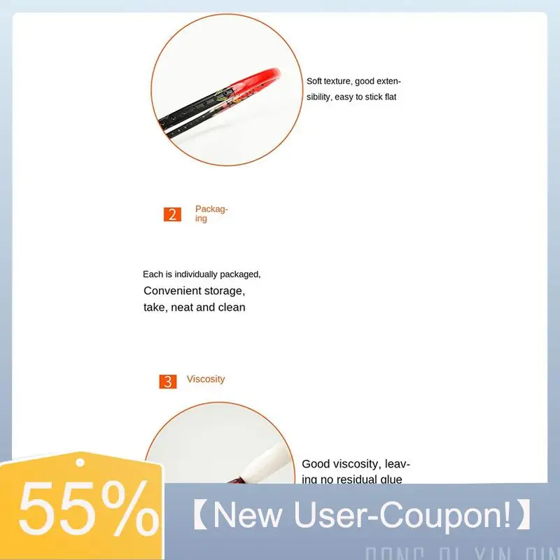 

【Новый покупатель!】Защитный чехол для ракетки для бадминтона, толстая износостойкая защита для струн, защищает ракетку для пилинга краски