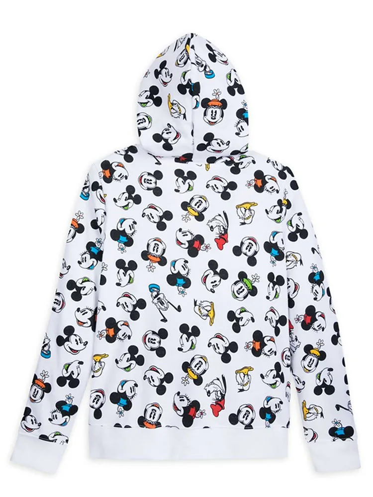 Disney Mickey Mouse and Friends Cartoon Hooded Sweatshirt Women Hoodies Casual Streetwear Jumper Long Sleeve Pullover Tops Femme