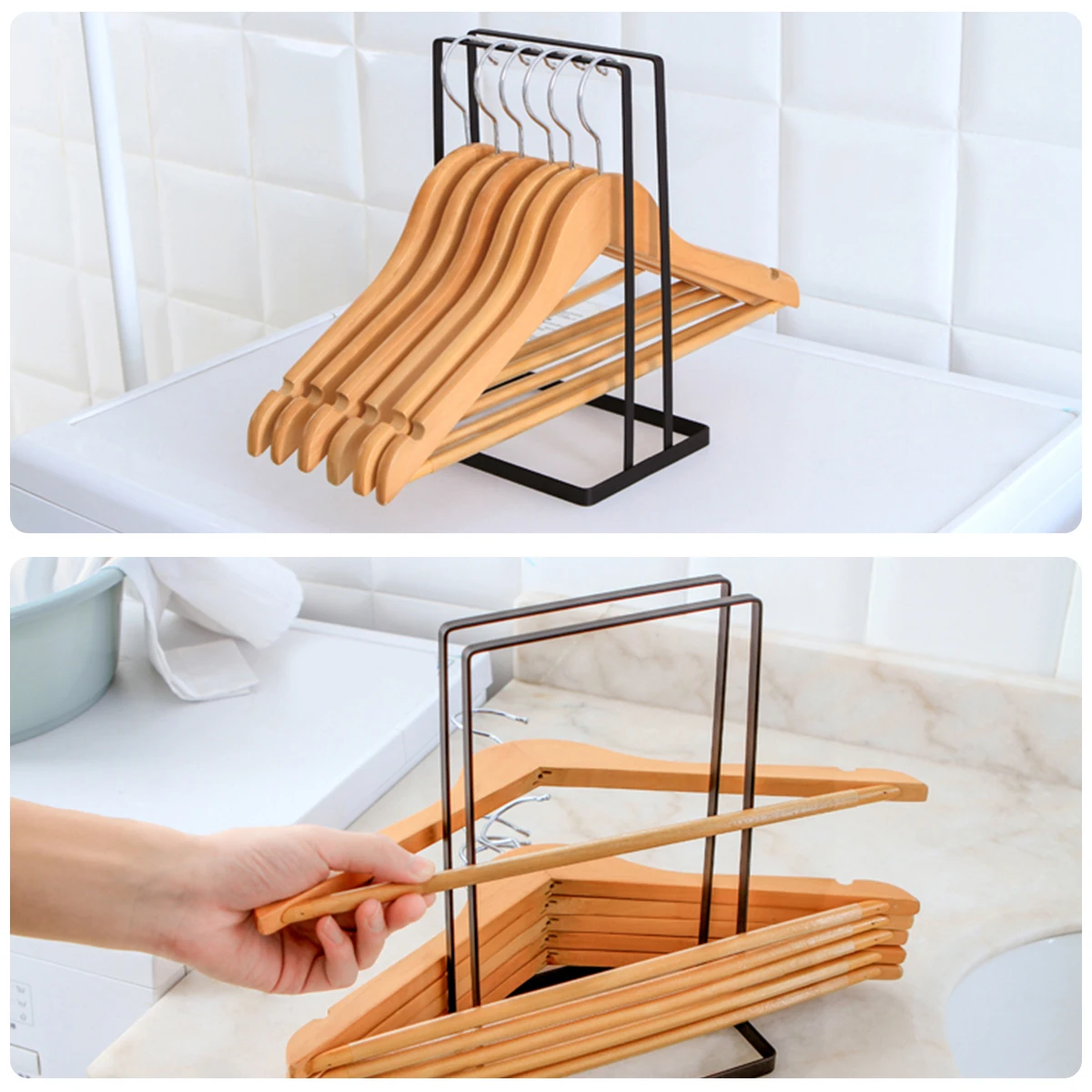 Iron Clothes Hanger Space Saving Hanger Stainless Steel Rack Adult Children Hanger Stand Hanger Organizer For Home Laundry