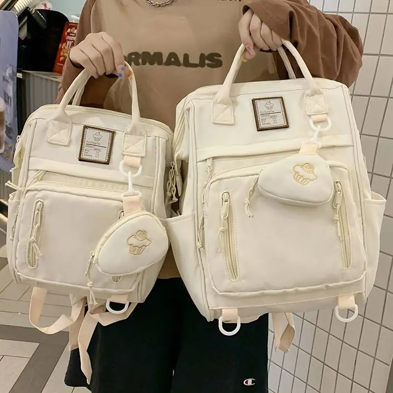 

Japanese Sle Ins Wind Bapa Women's High School Student High Aesthetic Value Simple Travel Korean Version Handheld Doubl...