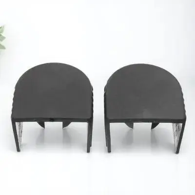 

2Pcs Ladder Protective Covers Thickened Aluminum Alloy Caps for Home Garden Extension Ladders Accessories Ladder End Caps