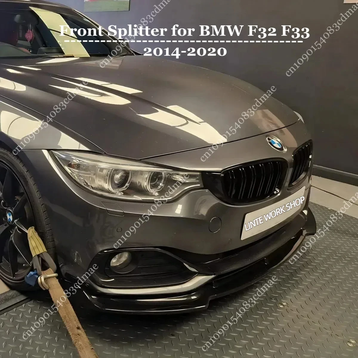 

Car Front Bumper Lip For BMW 4 Series F32 2-Door Coupe 2014-2020 Spoiler Splitter Diffuser Body Kit Tuning ABS Canard Protector