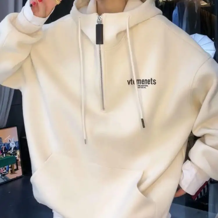 プラスサイズ 300 Pou Faionable レディース プリント Fce パーカー 秋冬 f ジッパー ジャケット 韓国 Sle ルーズフィット コート