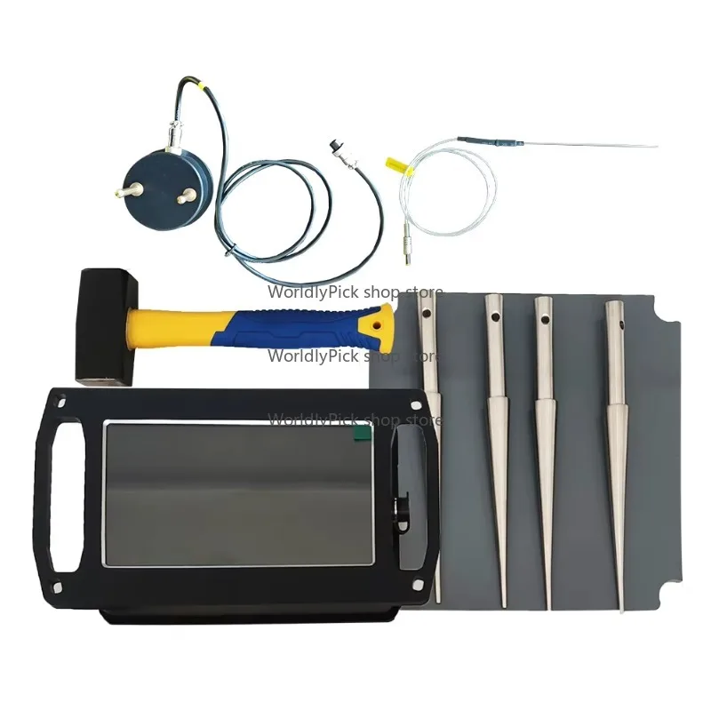 YS USB Soil Compaction Tester 220V Ground Density Measurement with 1-Year Continuity Machine ASTM Standard Battery Included