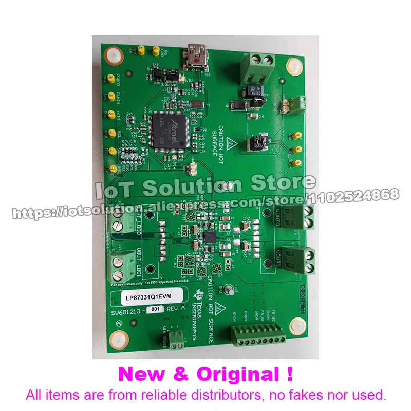 LP87331Q1EVM LP87332A-Q1 Dual High-Current Buck Converters and Dual Linear Regulator Evaluation Module