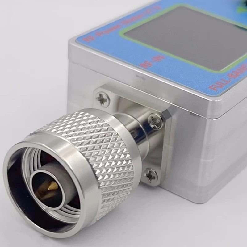 เครื่องวัดพลังงาน RF LCD 10GHz ใหม่ V7 USB N-Type-C พัฒนาวงจรคลื่นวิทยุแบบฟูลแบนด์เครือข่ายการสื่อสารคงทน