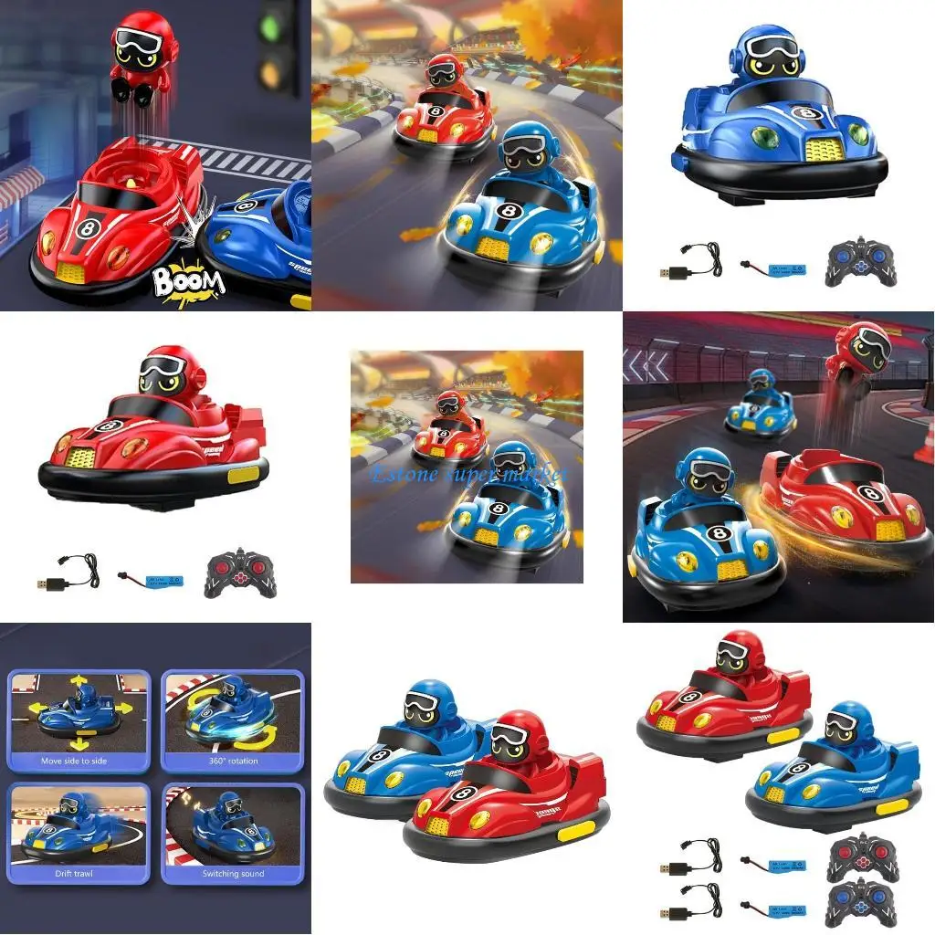 

090B Remote Control Bumper Car Battle Car Toy for Children and Adult Family Activity Crashproof and Fun Dynamic Vehicle Toy