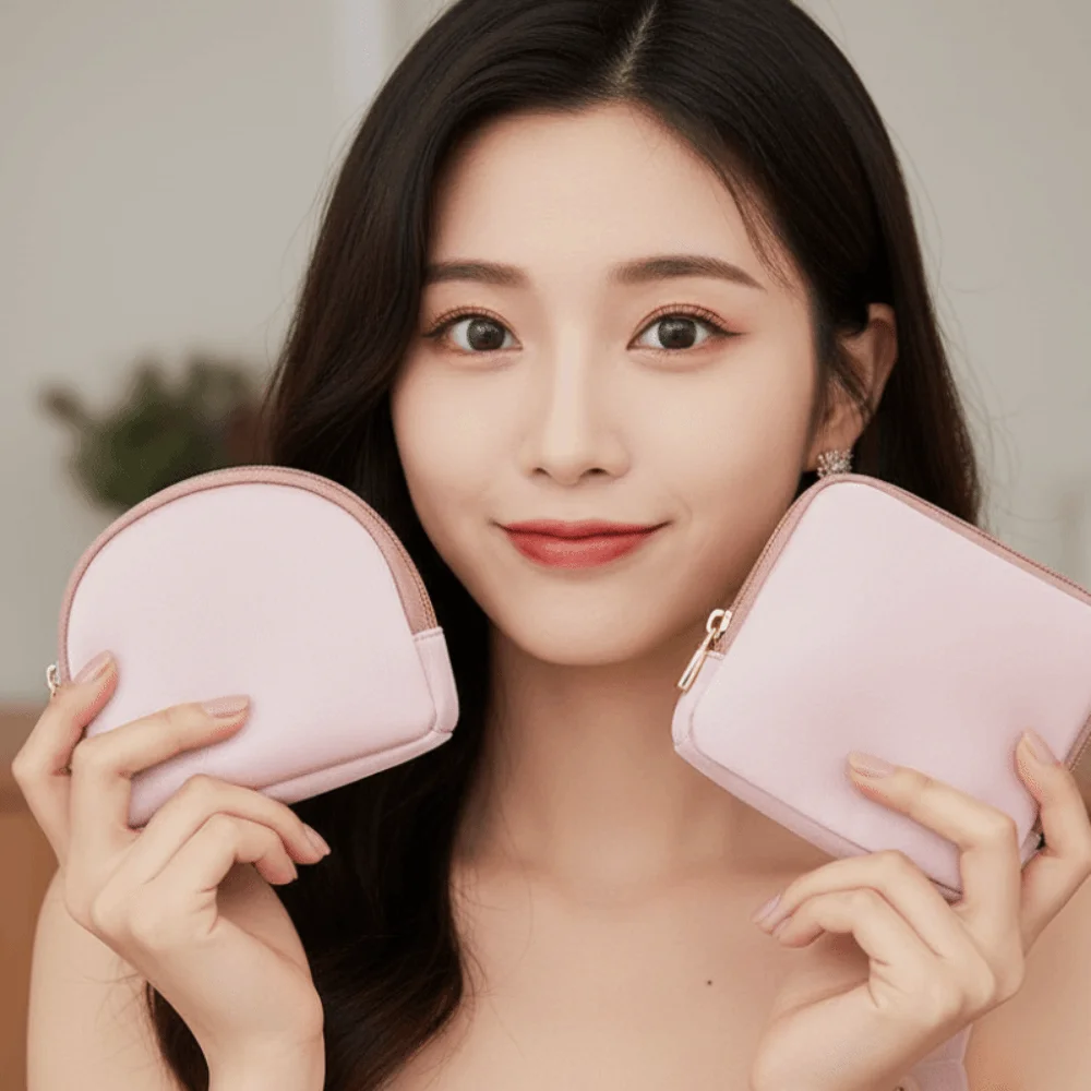 Magnetic Detachable Magnetic Jewelry Case Two in One Double Layer Travel Jewelry Organizer Soft Velvet Lightweight Design