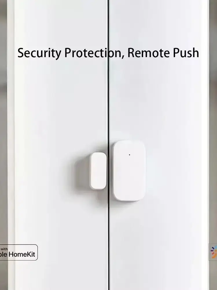 Aqara Tür- und Fenstersensor Zigbee Drahtlose Verbindung Intelligenter Tür- und Fenstersensor Fernbedienung Kompatibel mit Apple HomeKit MiHome APP MCCGQ11LM