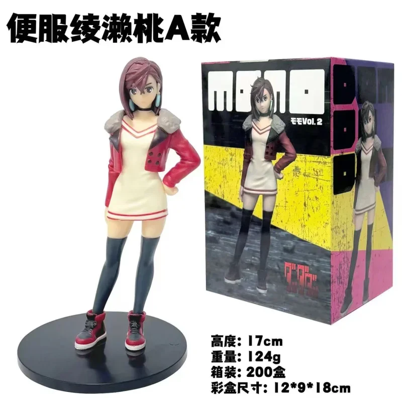 Anime Dandadan Figura Ayase Momo Animazione Noodle Stopper Modello carino Giocattoli Collezione di regali Decorazione Ornamenti PVC
