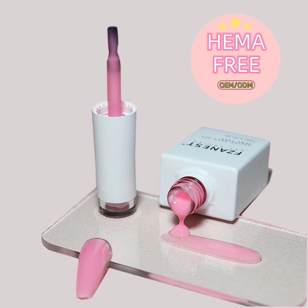 FZANEST-Gel constructor Hema Free en una botella, esmalte de uñas, Biab Builder, Gel duro, Gel de extensión, Gel fortalecedor de uñas en una botella