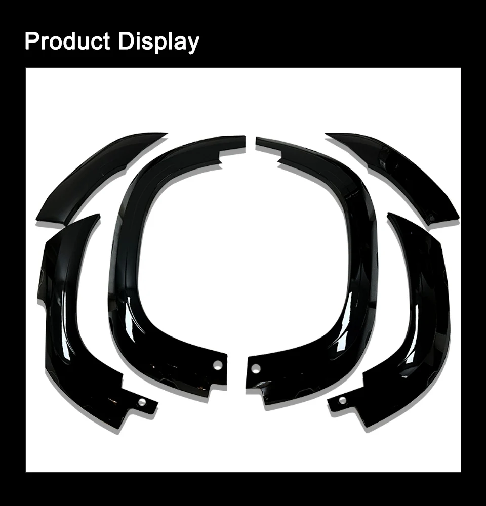 

Декоративные накладки на колесные арки для Land Rover 110 L663 2020-2025 в городском стиле (защита от грязи)