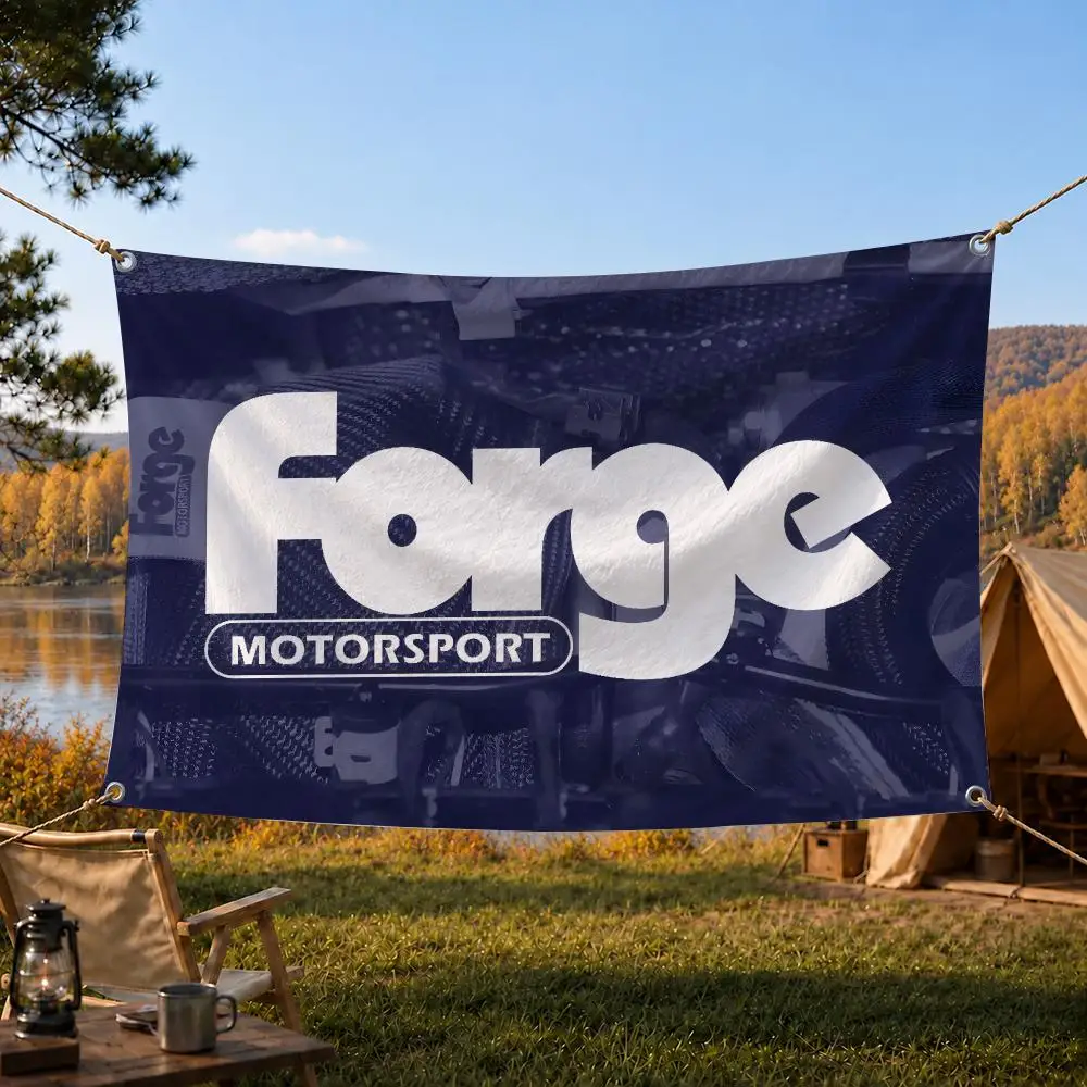 Forge Motorsport Racing Car Parts Flags Decorative Banners Suitable For Outdoor Camping Family Parties And Garden Walls Gift