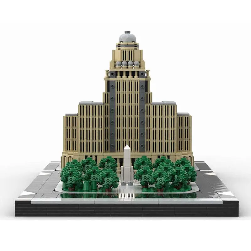 Bawół ratusz 1:650 narodowy punkt orientacyjny architektury 1693 sztuk MOC