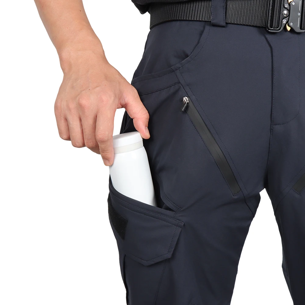 

Camping Hiking Pants Men Cargo Overalls Straight Trousers Multi-Pocket Baggy Slacks Pants S/M/L/XL/2XL/3XL