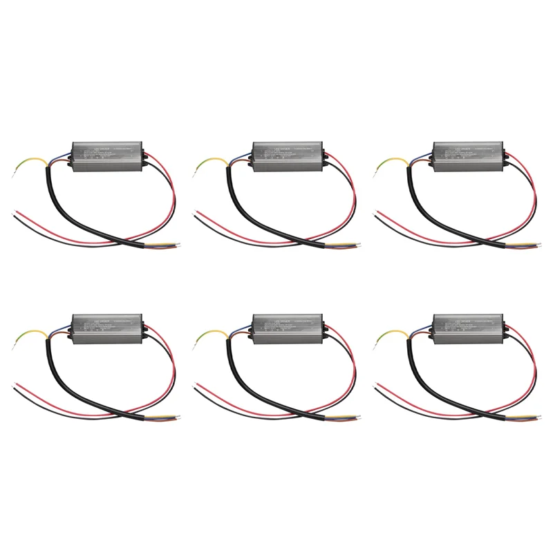 ABGR-6X 30W LED سائق تيار مستمر محول التيار الكهربائي مقاوم للماء