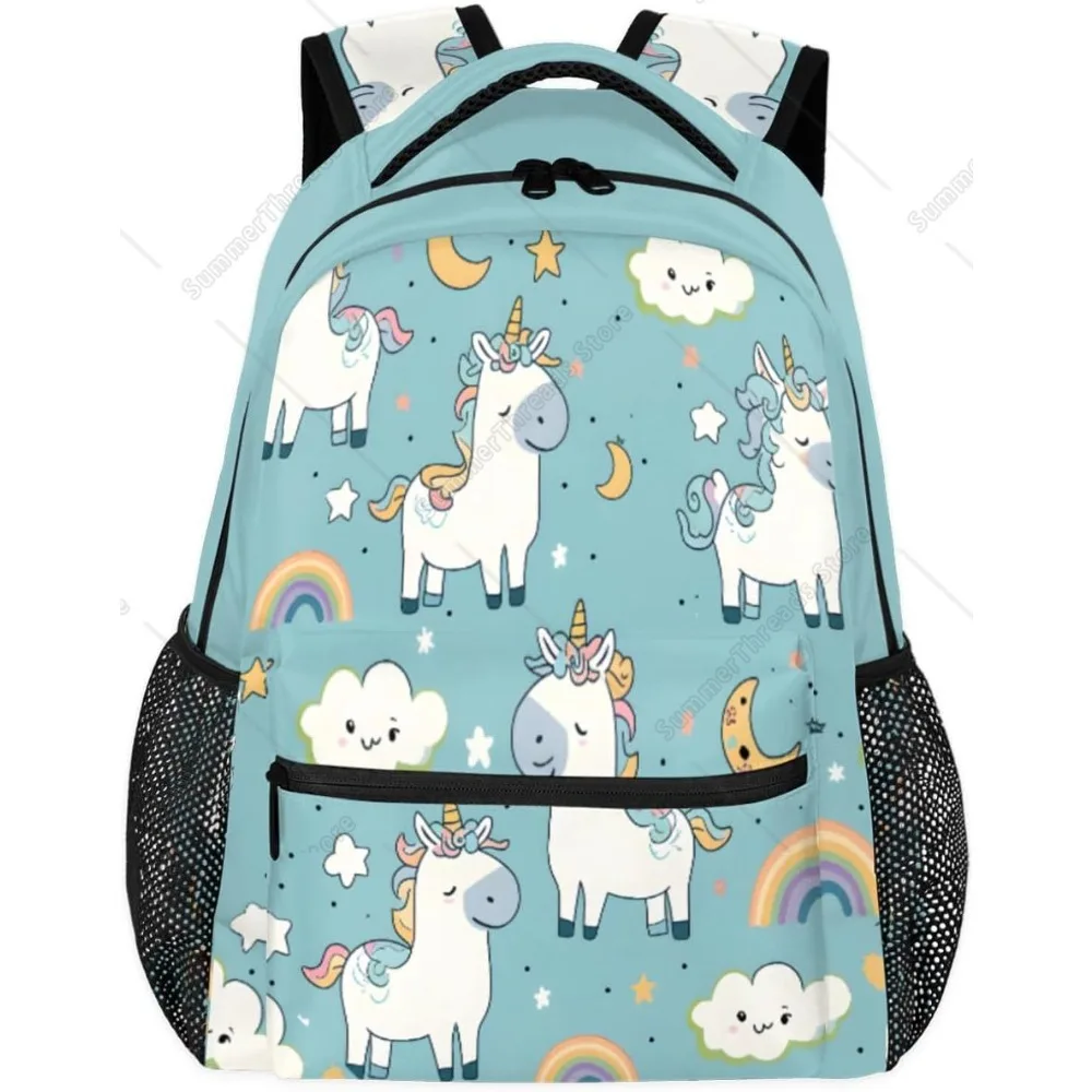 

Backpack For Boys Girls Cute Unicorn Animal Rainbow Lightweight School Backpack Bookbags Elementary Toddler School Bags 14 Inch