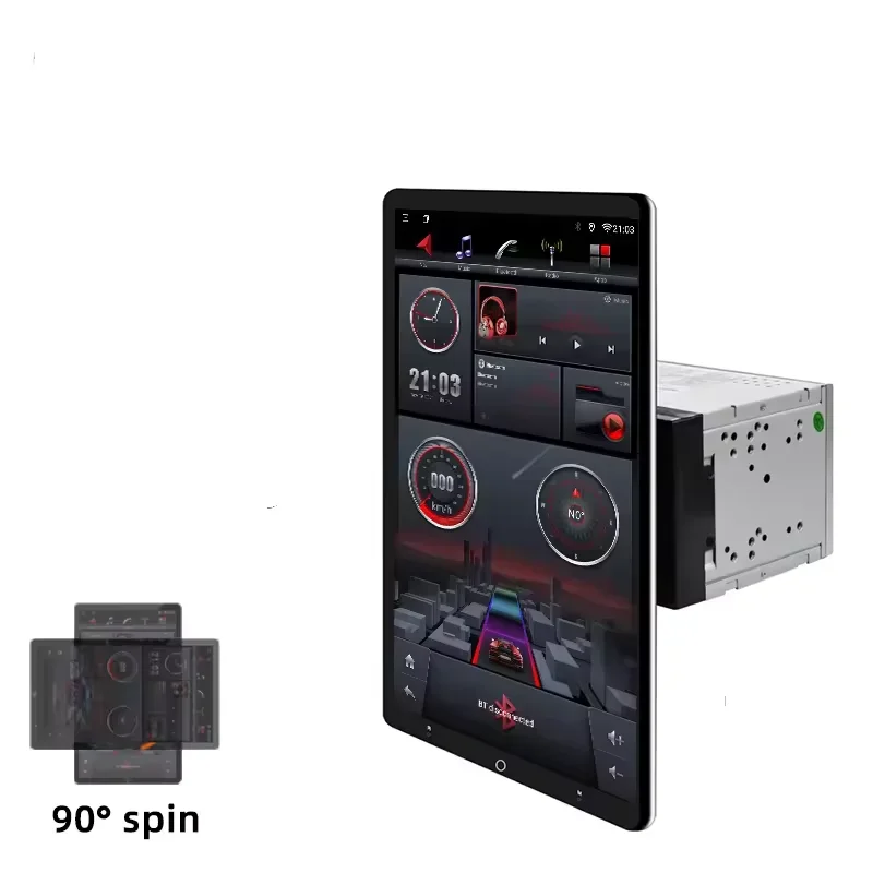 

LELV 13.inch Android 13 360 Degrees 2 Din Car Radio 8+256g Android Player Autoradio Carplay Dsp 2k Car Android Screen