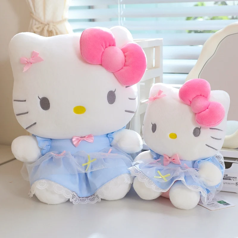 

Плюшевая кукла Sanrio Fantasyland Hello Kitty My Melody Kuromi Pom Pom Purin, игрушка Kawaii Cinnamoroll Pochacco, мягкий подарок для детей