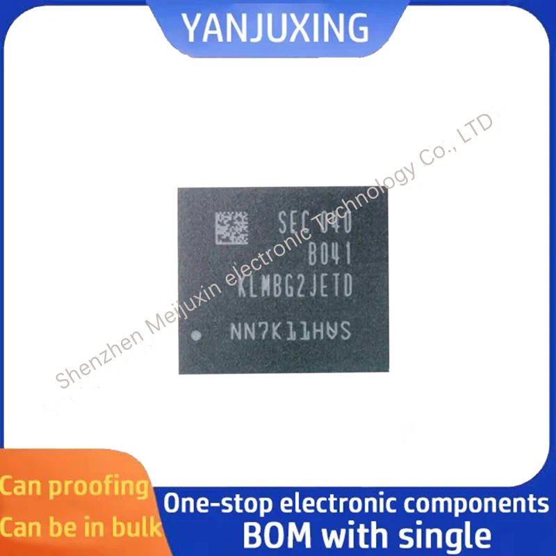 1pcs/lot KLMBG2JETD-B041 KLMBG2JETD BGA153 EMMC Memory chip in stock