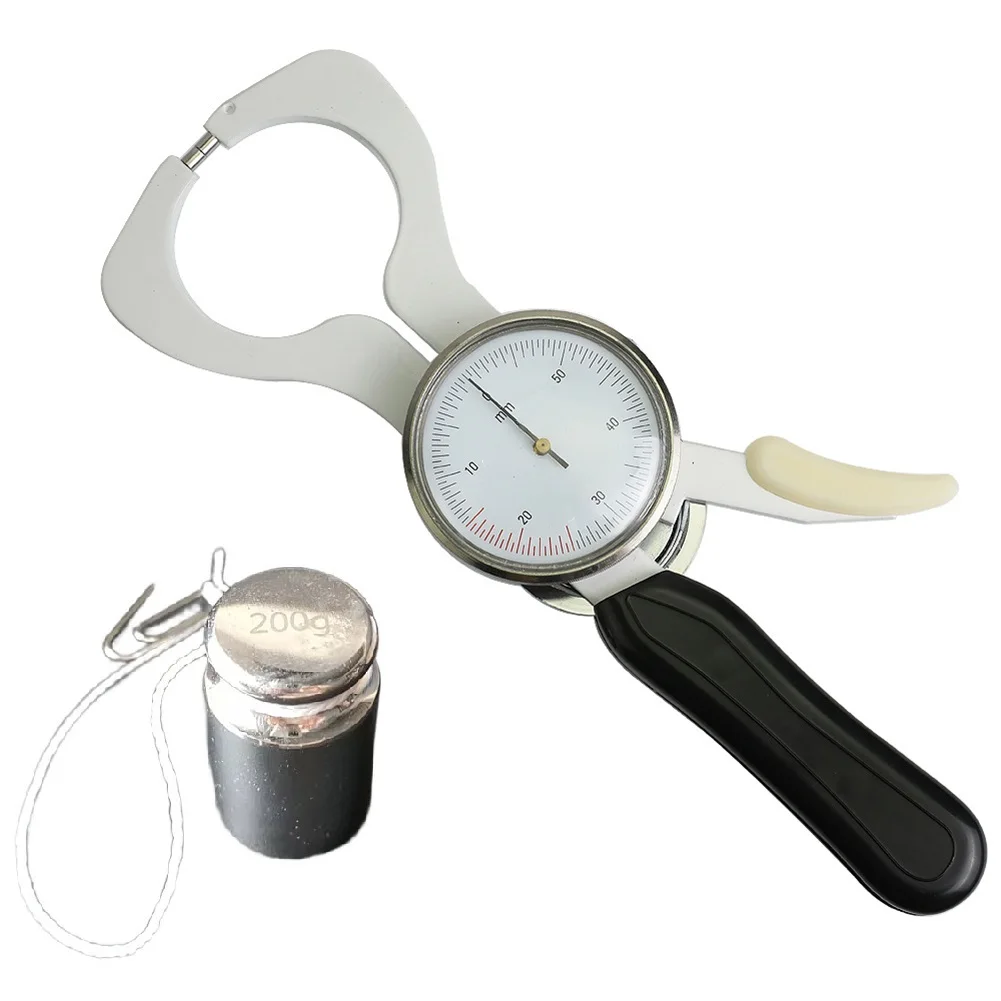 

Skinfold Body Fat Caliper Tester with Constant Pressure for Reliable Measurement Suitable for Fitness Enthusiasts