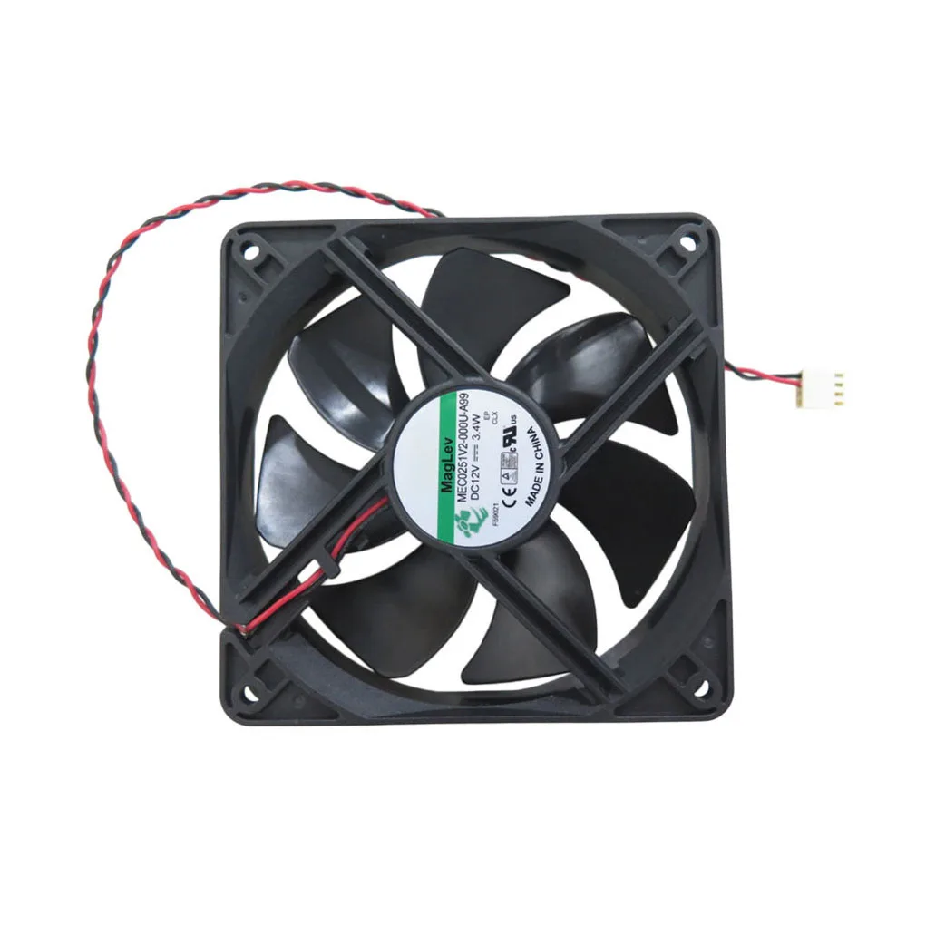 For SUNON MEC0251V2-000U-A99 DC12V 3.4W 4PIN 2Lines Cooling Fan