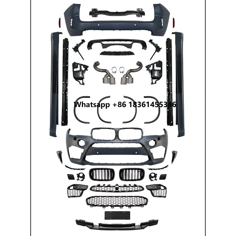 

For X5 F15 13-18 Upgrade To X5M F85 Tuning Kit F15 Modified To F85 Facelift Conversion Kit F15 Car Bumpers Body Kit