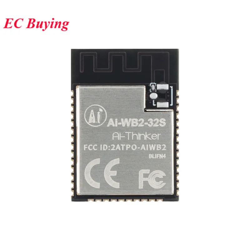 Ai-WB2-32S NodeMCU-Ai-WB2-32S-Kit Ai-WB2 2.4G WiFi+Bluetooth-compatible BLE 5.0 ESP32-S Development Board Module BL602 4MB