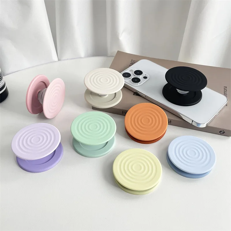 New Simple Solid Colors Phone Holder for Magsafe iPhone Samsung Huawei Xiaomi Universal Magnetic Phone Holder Socket Grip Stand
