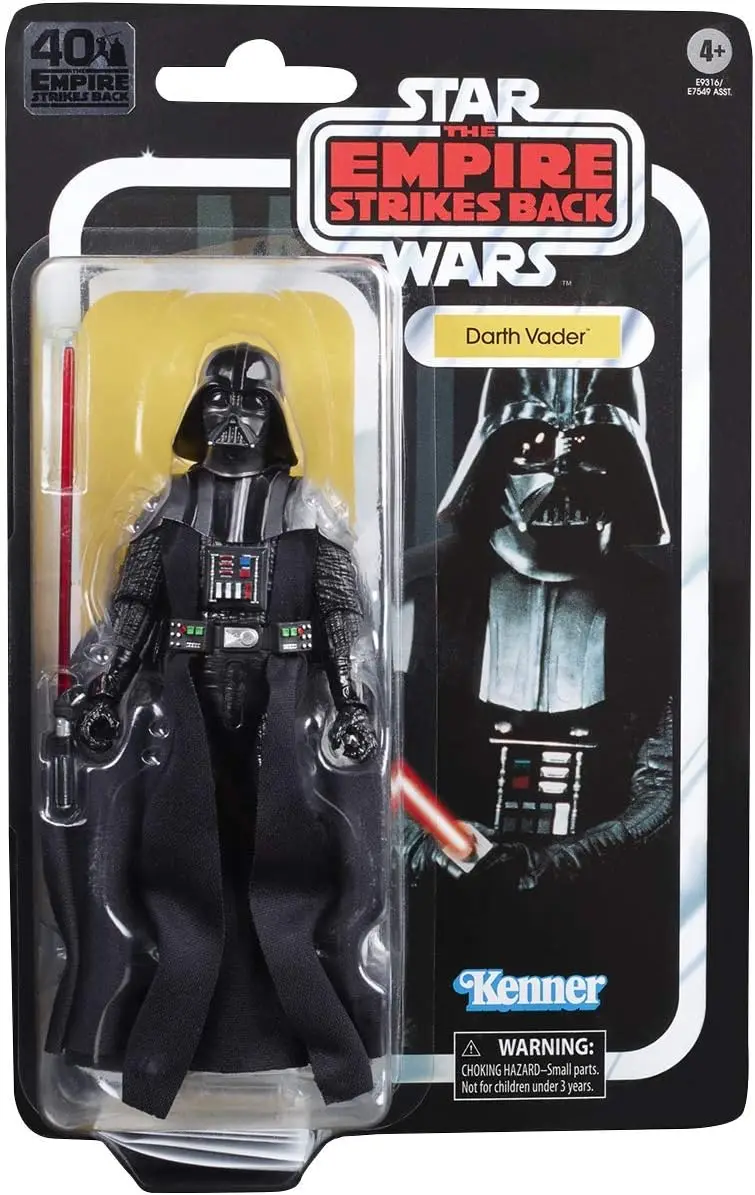 Genuine STAR WARS The Black Series Darth Vader 6-Inch Scale The Empire Strikes Back 40th Anniversary Collectible Figure Toys