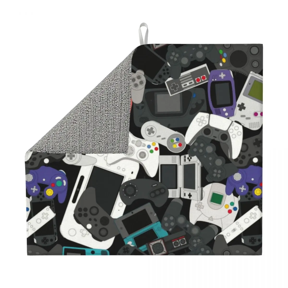 Custom Gamer Gaming Controller Dish Drying Pad Absorbent Video Game Lover Microfiber Quick Dry Drainer Mats